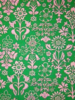 Liberty Fabrics MARLOW MONO Grün-Zartrosa Tana Lawn® Baumwollbatist