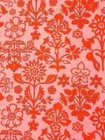 Liberty Fabrics MARLOW MONO Korallenrot-Lachsrosa Tana...