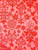 Liberty Fabrics MARLOW MONO Korallenrot-Lachsrosa Tana Lawn® Baumwollbatist