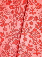 Liberty Fabrics MARLOW MONO Korallenrot-Lachsrosa Tana Lawn® Baumwollbatist