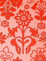 Liberty Fabrics MARLOW MONO Korallenrot-Lachsrosa Tana Lawn® Baumwollbatist