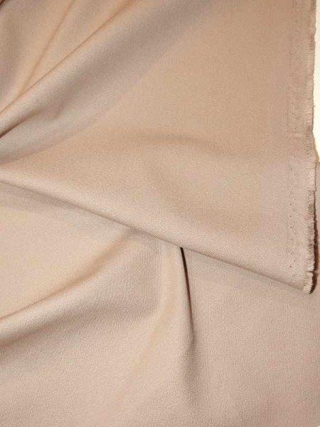 Cotton Stretch Twill Rosébeige Baumwollstretch