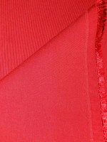 TENCEL™ Soft Stretch Twill -Karminrød- Peachskin Lyocell