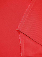 TENCEL™ Soft Stretch Twill -Karminrød- Peachskin Lyocell