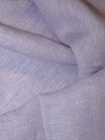 Bicolor Leinen -Sommerflieder–  Reines Leinen Flieder-Weiß meliert