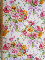 Liberty Fabrics & Bridgerton Bow Bouquet Rosé Tana Lawn® Cotton