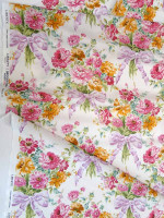 Liberty Fabrics & Bridgerton Bow Bouquet Rosé Tana Lawn® Cotton