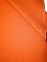 Linen Look Stretch -Mandarino– Italienischer Baumwolle-Leinen-Stretch