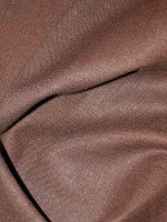 Linen Look Stretch -Cioccolato- Italienischer Baumwolle-Leinen-Stretch Braun