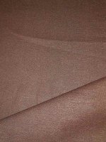 Linen Look Stretch -Cioccolato- Italienischer Baumwolle-Leinen-Stretch Braun