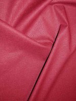 Linen Look Stretch -Rosso Melograno– Italienischer...