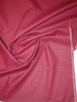 Linen Look Stretch -Rosso Melograno– Italienischer Baumwolle-Leinen-Stretch