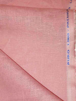 Feinleinen -Rosa Antico- Puro Lino - Reststück 1.-m m.kl. Fehler