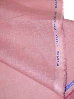 Feinleinen -Rosa Antico- Puro Lino