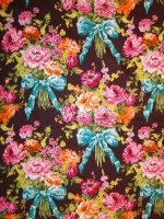 Liberty Fabrics & Bridgerton Bow Bouquet -PFLAUME-ROSÉ-PETROL- Tana Lawn® Cotton