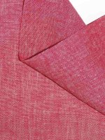 Leinen-Viskose Lampone-Bianco – italienischer Bicolor-Sommerstoff