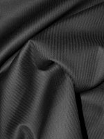 Baumwollstoff -Righe-Nero- Jacquard Fischgrat Streifen Italien