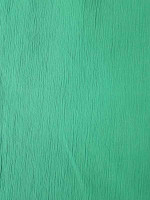 Seide-Baumwolle Borkenkrepp -SEAGREEN- italienisches Feingewebe