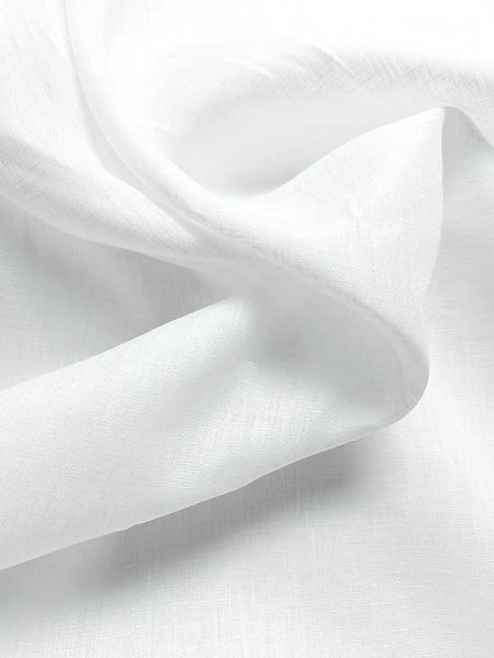 Feinleinen BIANCO PURO leichtes Reinleinen feine Leinenstruktur