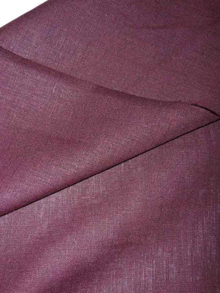 Feinleinen -Melanzana- Puro Lino aus Italien