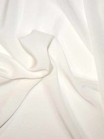 Crêpe de Chine Seide -Seta Avorio- Reinseide