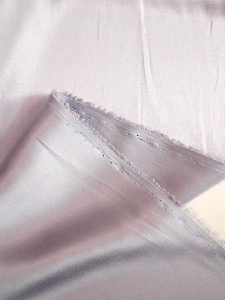 Seidenstretch-Satin LAVANDA Seidensatin Italien