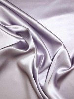 Seidenstretch-Satin LAVANDA Seidensatin Italien