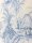 Crepe de Chine -Palmenskizzen- Seidenprint Italien
