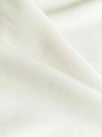 Silky Crêpe-Serge Ivory - Baumwolle-Seide Köperkrepp