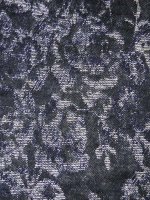 Rosen-Cloqué Blue Denimoptik Baumwolljacquard