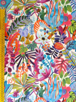 Liberty Fabrics JUNGLE TRIP Blue - Tana Lawn® Baumwolle Batist