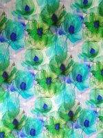 Viskose Elastikjersey -Wasserhauch- Digitalprint Designed...