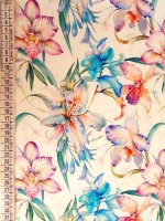 Viskose Elastikjersey -Giardino Botanico- Digitalprint Designed by Stenzo