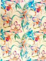 Viskose Elastikjersey -Giardino Botanico- Digitalprint Designed by Stenzo