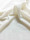 Merinowolle–Seide Interlock Jersey Wollweiß