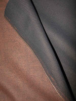 Autumn Denim - zweifarbiger Baumwolldenim Schieferbraun-Herbstlaub