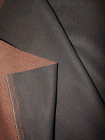 Autumn Denim - zweifarbiger Baumwolldenim Schieferbraun-Herbstlaub