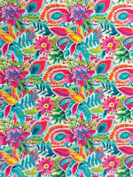 Baumwolle Elastikjersey -Blooming Summer- Digitalprint Designed by Stenzo
