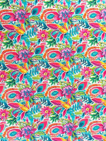 Baumwolle Elastikjersey -Blooming Summer- Digitalprint Designed by Stenzo