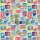 Baumwolljersey -Sardinas Blu- Digitalprint Designed by Stenzo
