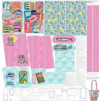 Stenzo Canvas Panel SARDINAS – Shopper & Strandtasche zum Selbernähen