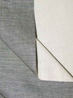 Baumwollbatist Doubleface -Grigio Nuvola-...