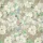 Viskose-Stretchsatin -French Flowers Peridot- floraler Aquarellprint in Peridotgrün
