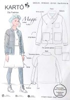 Schnittmuster Modell MAGGI für Shacket Jacke...