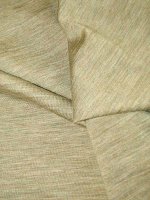 Merino-Feinjersey BOSCO CALMO – reine Schurwolle Braun-Grün Melange