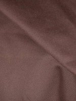 Baumwoll-Stretchtwill -Cioccolato Scuro- italienischer Feinköper Schokoladenbraun