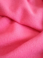 Walkstoff -Rosenpink- Strickwalk reine Schurwolle