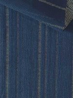 Baumwoll-Stretchjersey -Righe Blu- italienischer Strukturjersey