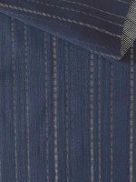 Baumwoll-Stretchjersey -Righe Blu- italienischer Strukturjersey
