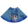 Baumwolljersey Rockpanel "Delfter Bleu" DIY Schnittmuster 150x150
